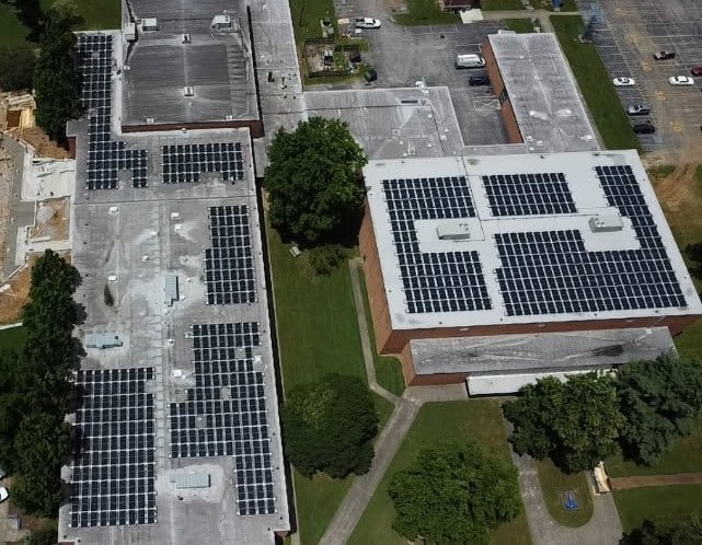 School Solar Installation
