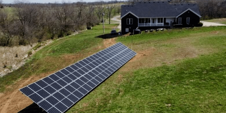 residential ground mounted solar panel insulation