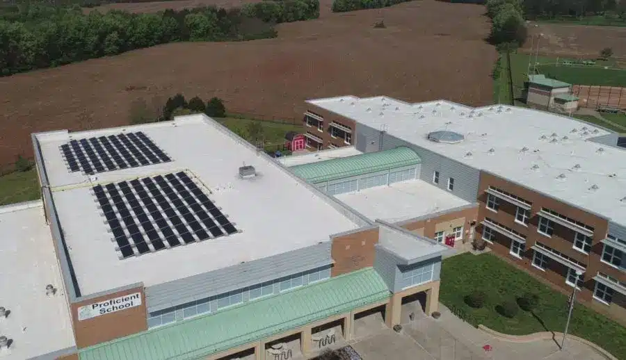 50 kW Bristow Elementary School Solar Install in Bowling Green, Kentucky