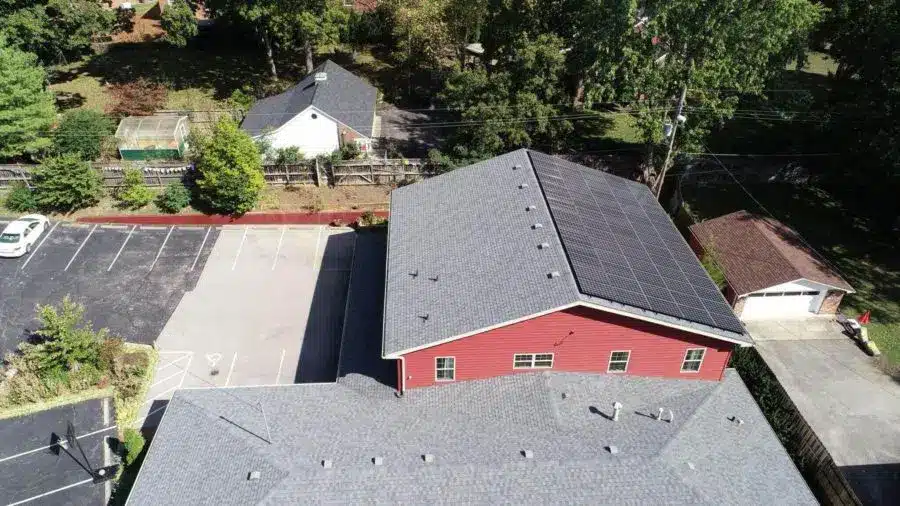 20 kW Kentucky Solar Install on Louisville Buddhist Temple