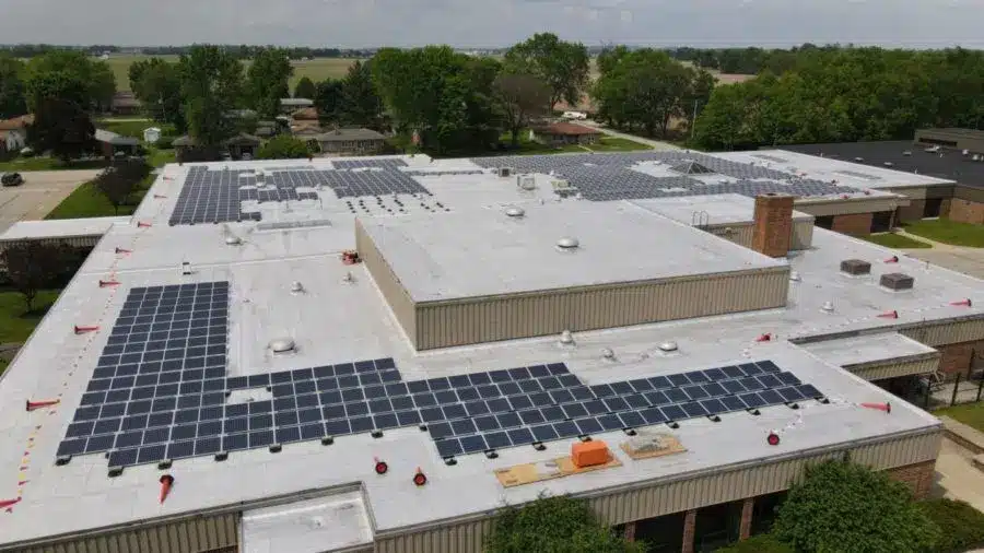 242 kW Taylorsville Elementary Solar Install in Taylorsville, Kentucky