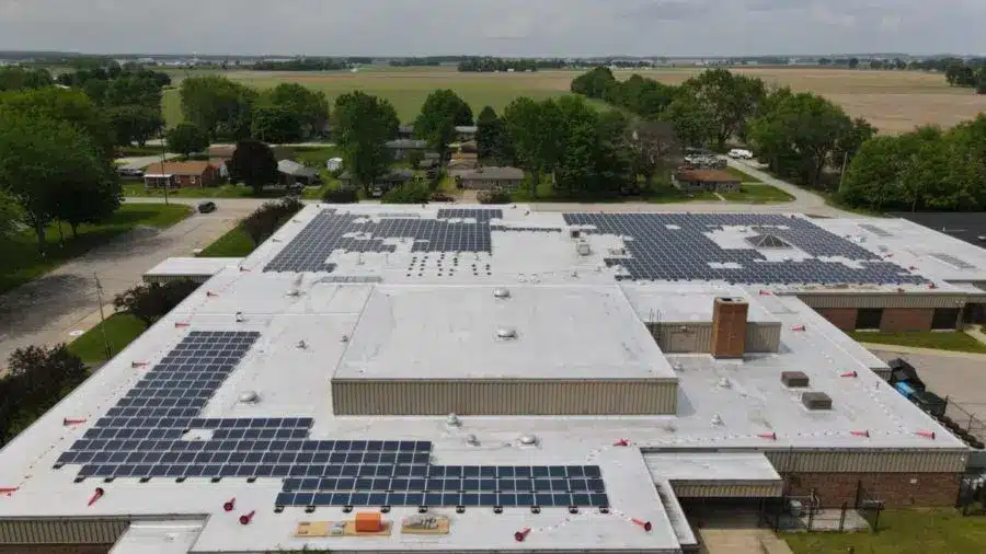 242 kW Taylorsville Elementary Solar Install in Taylorsville, Kentucky