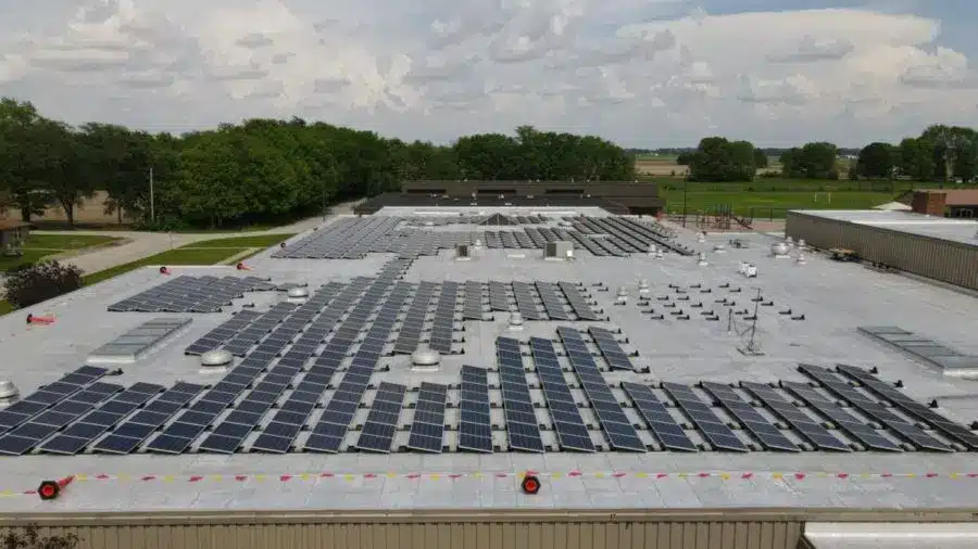 242 kW Taylorsville Elementary Solar Install in Taylorsville, Kentucky