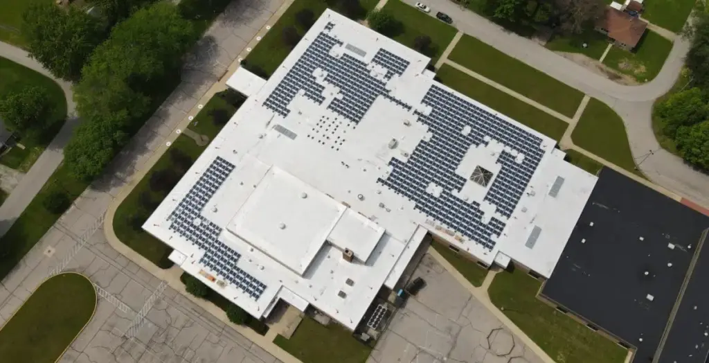 242 kW Taylorsville Elementary Solar Install in Taylorsville, Kentucky
