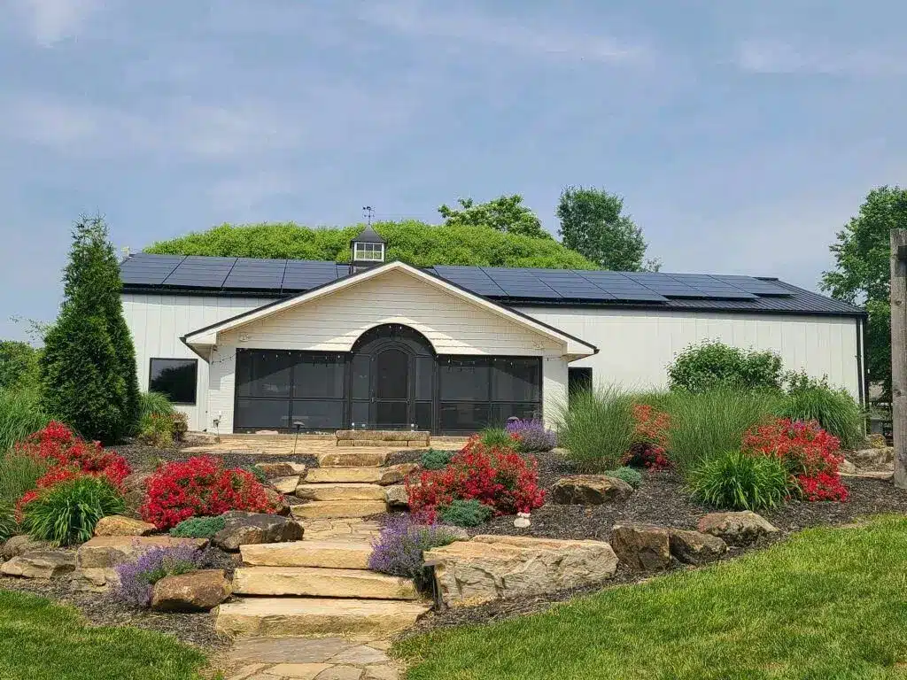 40 kW Residential Install in Evansville, Indiana