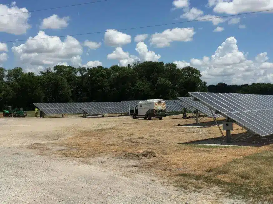 249 kW Farm and Residual Solar Install in Poseyville, Indiana