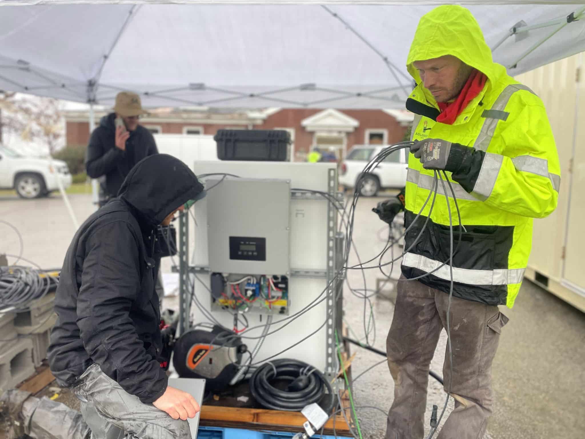 Mayfield recovery installation 3