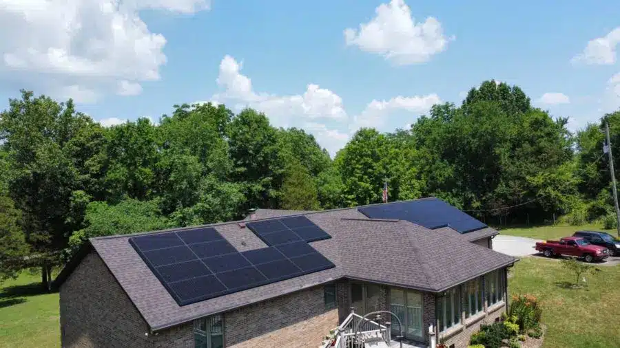 13 kW Residential Solar Install in Fisherville, Kentucky
