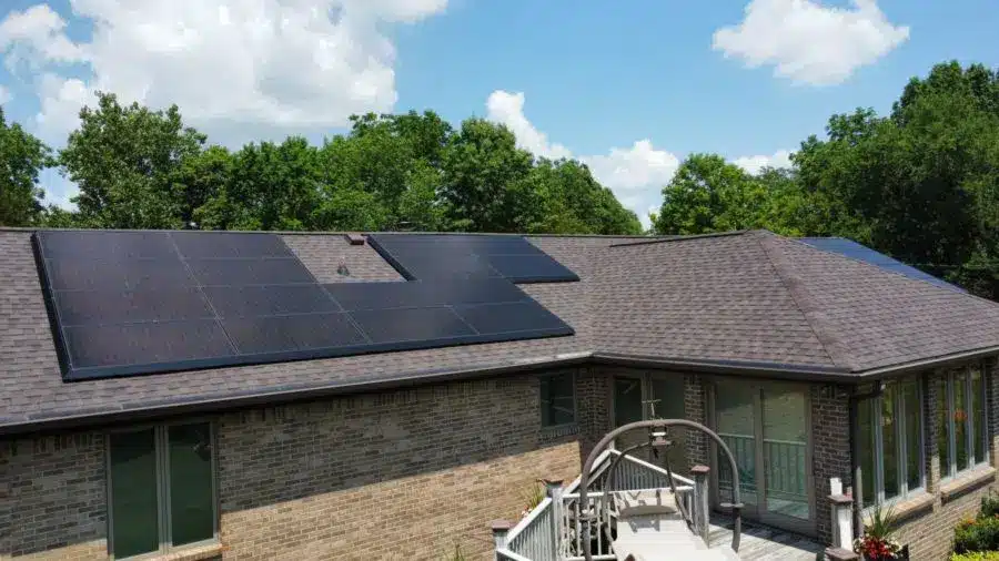 13 kW Residential Solar Install in Fisherville, Kentucky
