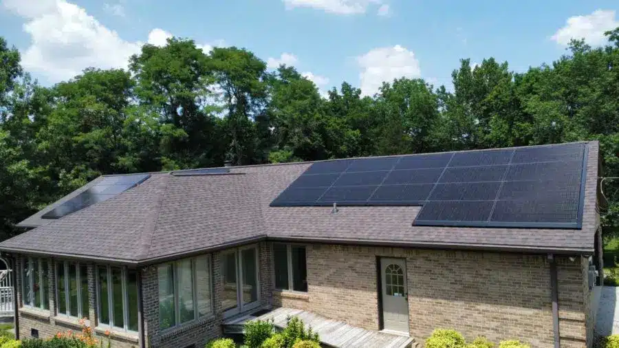 13 kW Residential Solar Install in Fisherville, Kentucky