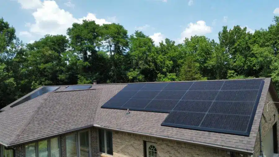 13 kW Residential Solar Install in Fisherville, Kentucky