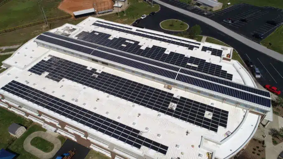 249 kW Richardsville Elementary Solar Install in Bowling Green, Kentucky