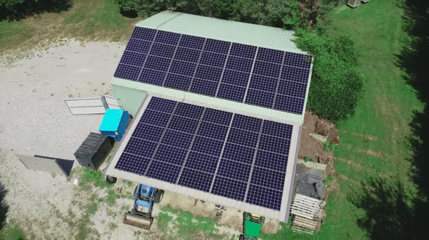 95.3 kW Residence Solar Install in Prospect, Kentucky