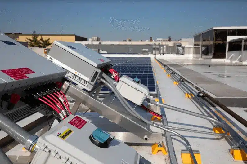 1.28 MW Commercial Solar Install on Shopping Mall in Louisville, Kentucky