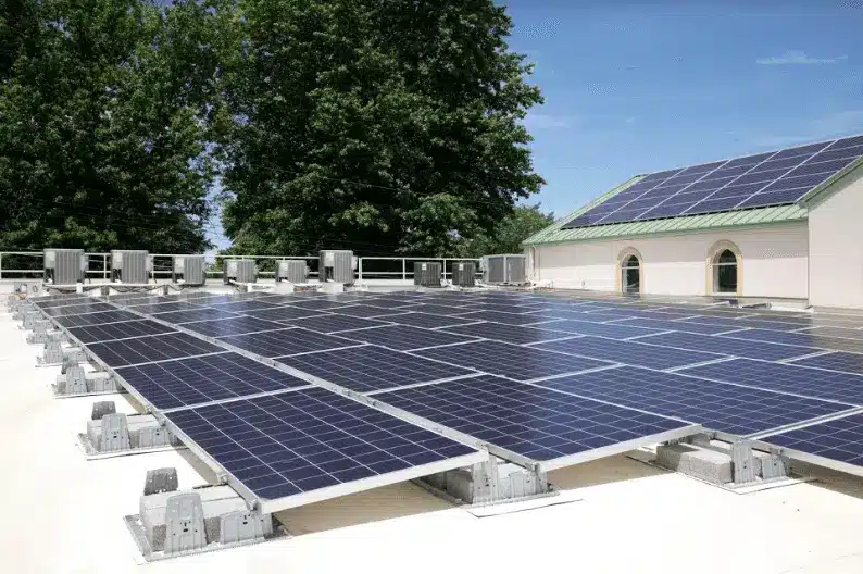 38.3 kW Kentucky Solar install on Greek Orthodox Church