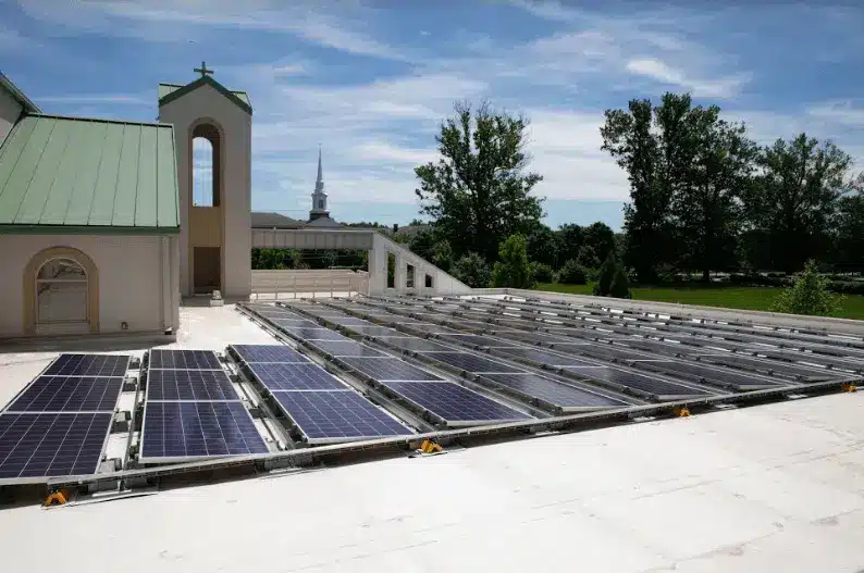 38.3 kW Kentucky Solar install on Greek Orthodox Church