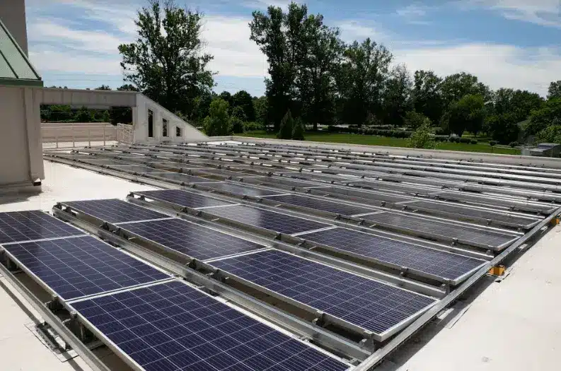 38.3 kW Kentucky Solar install on Greek Orthodox Church