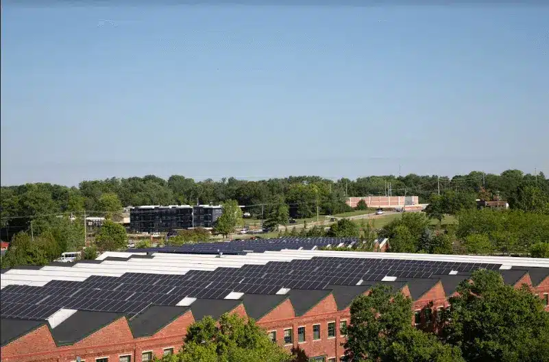 391 kW Indiana Solar Install for Bloomington and Monroe County City Halls