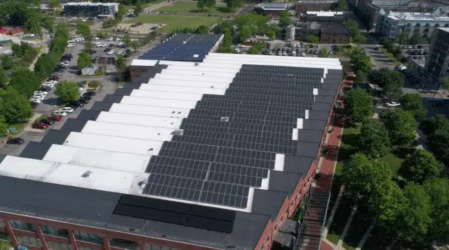 391 kW Indiana Solar Install for Bloomington and Monroe County City Halls