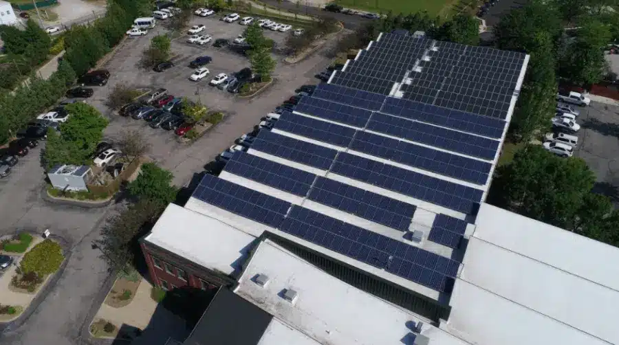 391 kW Indiana Solar Install for Bloomington and Monroe County City Halls