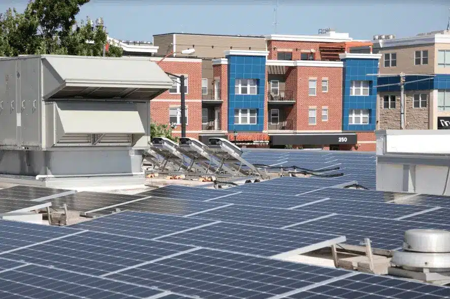76.1 kW Government Solar Install on Bloomington Police Department