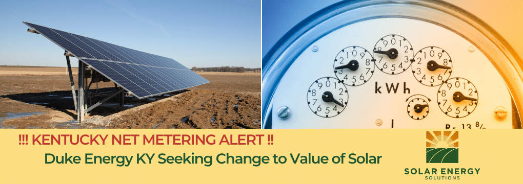 Net Metering Changes Anticipated from Duke Energy KY
