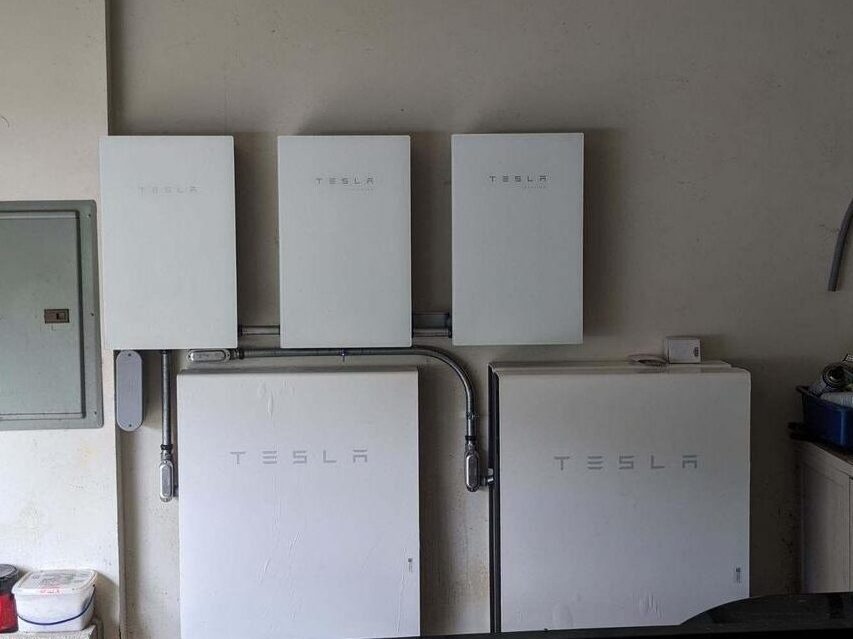 Tesla battery storage